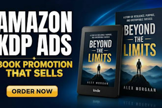 amazon kdp ads, book promotion and ebook promotion for authors