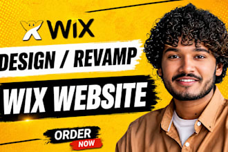 ik ontwerp een wix website, wix webshop of wix studio website