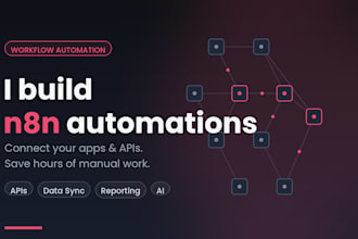 build an n8n automation to connect your apps and apis