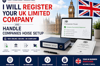 your UK limited company and handle companies house setup