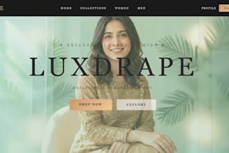 build a responsive mern stack ecommerce website with admin dashboard