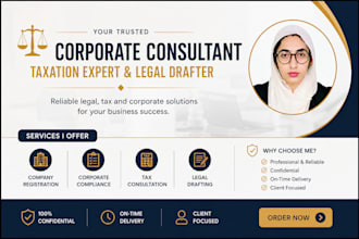 handle corporate, tax, and legal compliance professionally