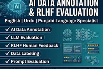 do urdu english punjabi ai data annotation and rlhf evaluation