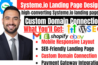 systeme io lead page lead generation funnel, lead capture pages