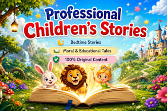 write a captivating story or childrens book for you