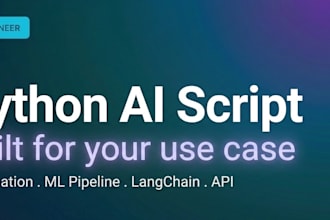 build a custom python ai script automation tool