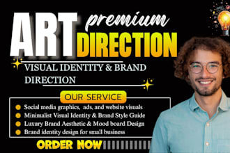do art direction, graphic design and guideline stylesheets for your brand