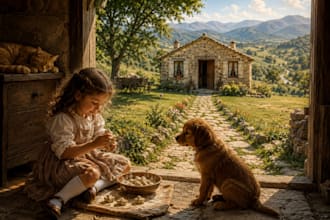 create emotional al artwork from your memories and ideas