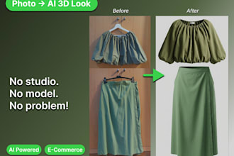 create ai 3d clothing visualization from your photo for ecommerce