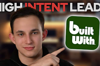 do lead generation, ecommerce and business leads with builtwith pro