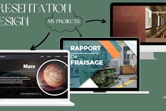 design visually engaging presentation slides