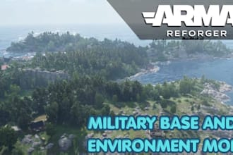 create custom arma reforger maps, terrian edits, military bases, environment mod