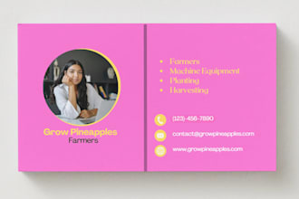 create you a custom business card