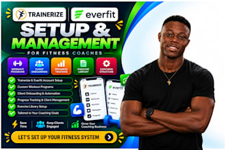 setup trainerize workout program, everfit to trainerize, everfit fitness program