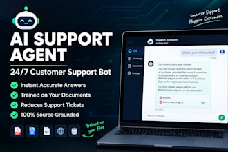 build an ai support agent to reduce your customer support tickets