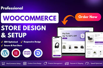 build a professional woocommerce store
