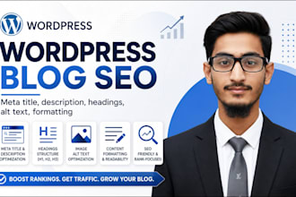 optimize wordpress blog posts for SEO, content optimization