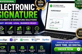 electronic signature documents and esignature workflow