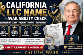 check california llc name availability and do business name search