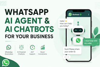 develop advanced whatsapp ai chatbots and automated agents
