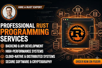 develop high performance rust applications
