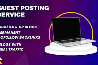 do guest posting on high da blogs for dofollow backlinks
