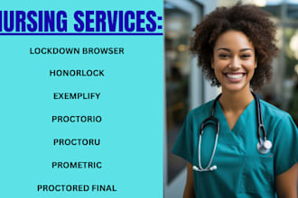 do ged, lsats, toefl, wgu, hesi, teas, and straighterline proctored