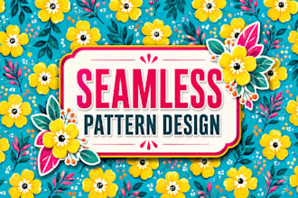 design creative and seamless vector pattern design
