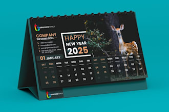 design a professional custom calendar for business, events and personal use