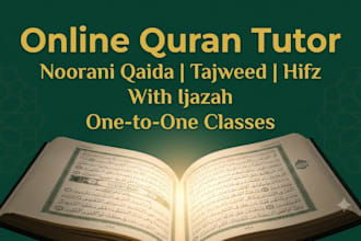 teach quran and tajweed online with ijazah