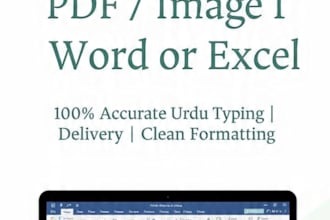 do fast urdu typing for assignments notes pdf to word