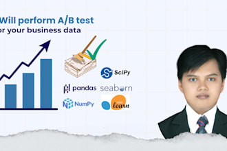 perform ab test for your business data