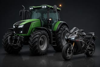 create 3d vehicles model for you