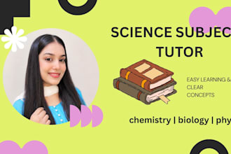 provide science subjects tutoring