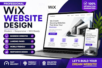 professional wix website design for businesses that convert