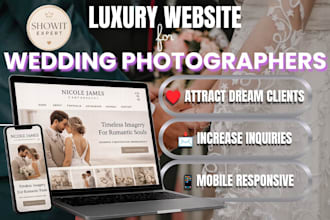 do showit website design showit template cutomization for wedding photographers