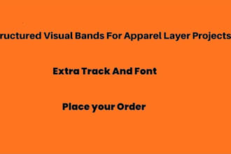 do structured visual bands for layer projects