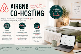 be your expert airbnb co host and property virtual assistant