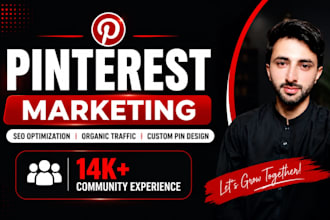 grow your pinterest with SEO and pin managment