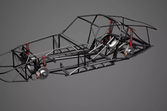 design vehicle frame or chassis,car suspension system,car parts for 3d print,stl