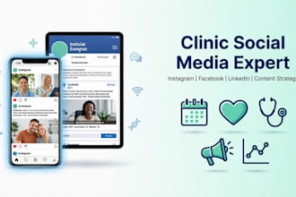 create medical social media content for you clinic page