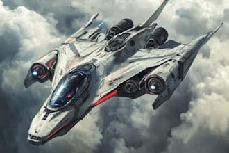 do sci fi spaceship design