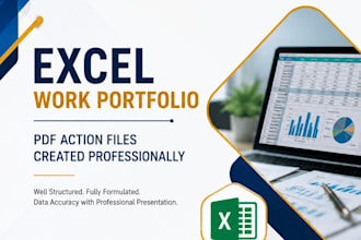 do expert excel data analysis, dynamic pivot tables, and dashboard reporting