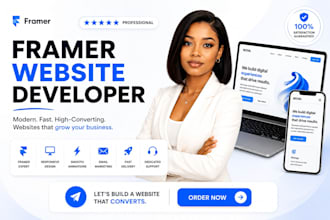 fix develope manage tutor framer website responsiveness optimization update bugs
