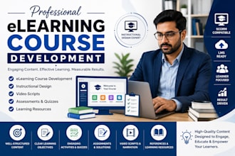 develop elearning courses and interactive training content