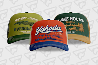 create custom hat and cap designs for your brand