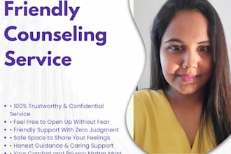 provide friendly counseling service