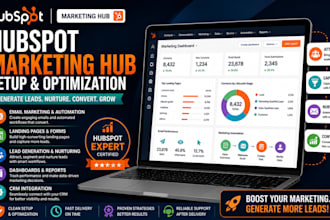 setup and optimize your hubspot marketing hub for lead generation