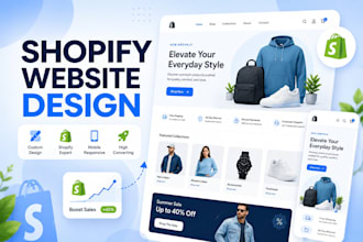 design shopify website UI UX in figma