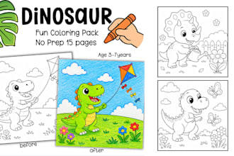 create custom kids activity books and coloring pages